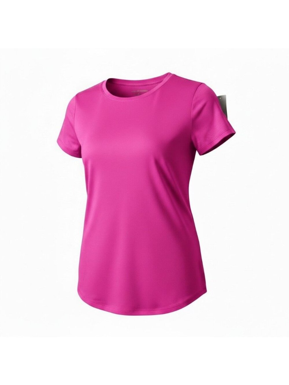 Womens Short Sleeve T-shirt By Mono B Size Small Bright Pink NWT
